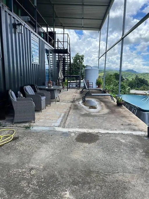 One Bedroom Ocean- Mountain View Home Five Min To Beach Luquillo